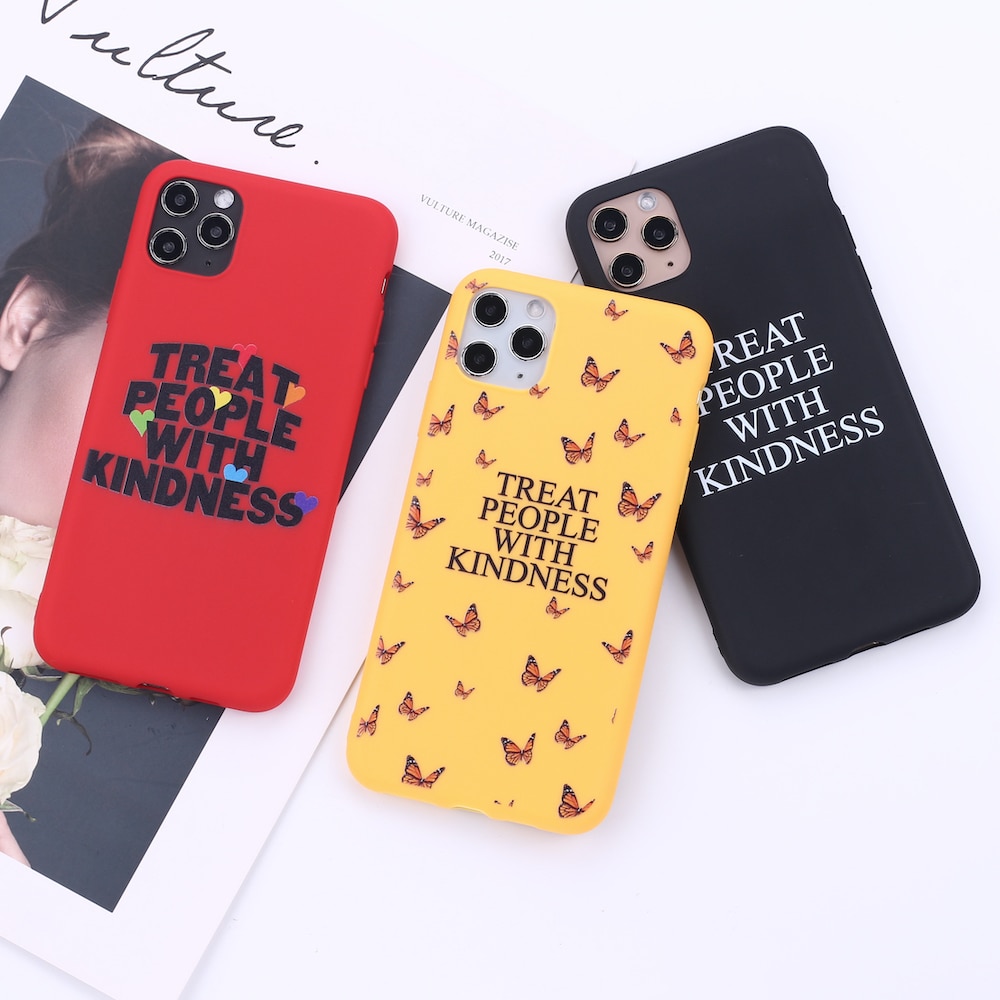 XR Samsung S10 Lite 11 XS 8+ Huawei P20 Harry Styles Phone Case Treat People With Kindness Fit for iPhone 12 A50 A51 P30 Pro S21