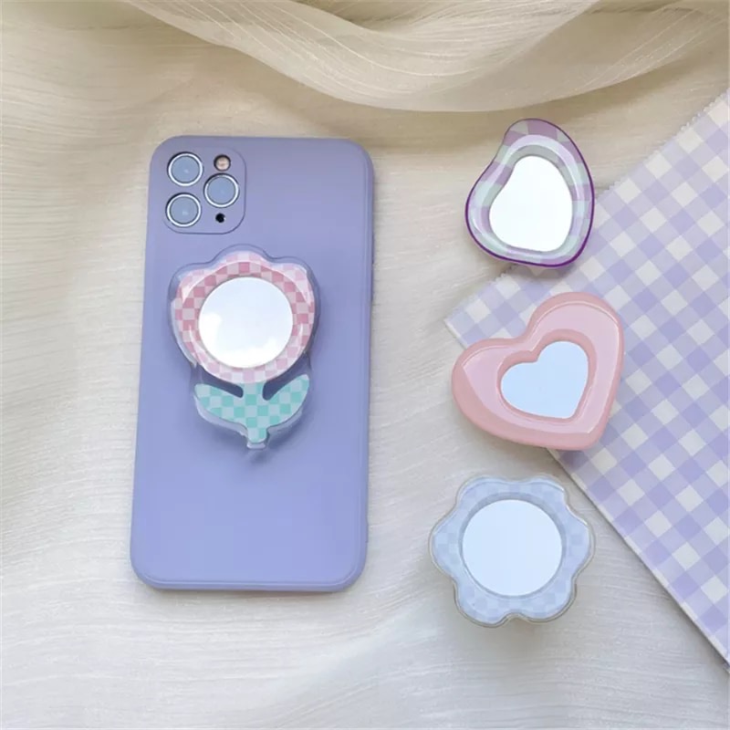 Pastel Aesthetic Pop Socket – Daisies and Daydreams